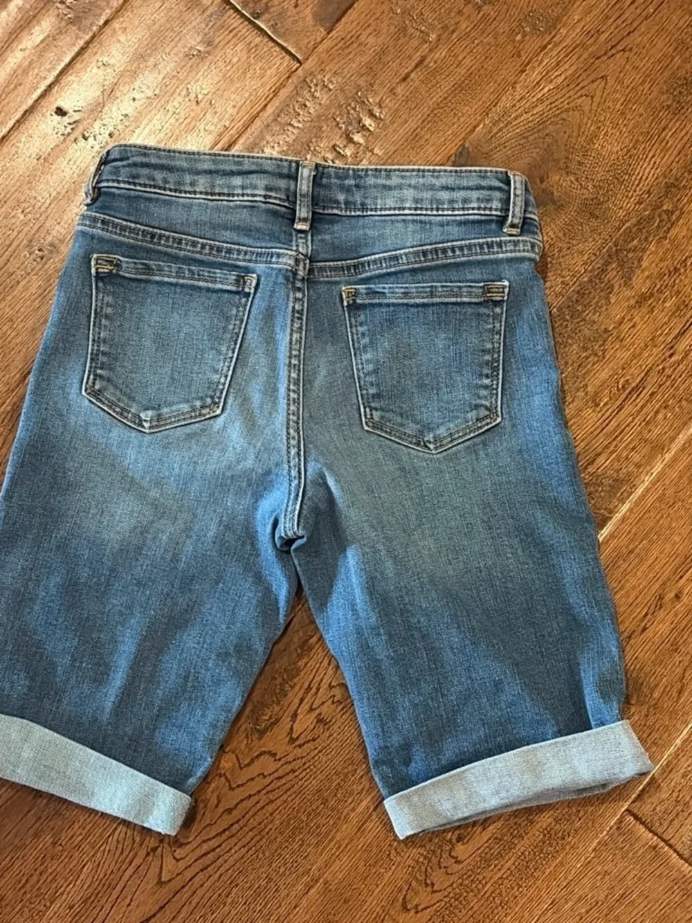 Girls Bermuda Denim Shorts